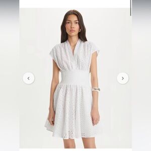 Tory Burch Cotton Broderie Anglaise Dress